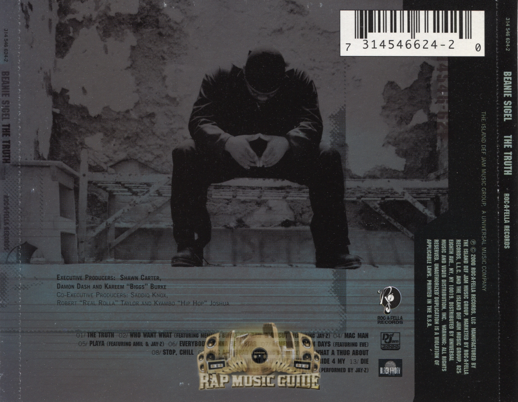 Beanie Sigel The Truth CD Rap Music Guide